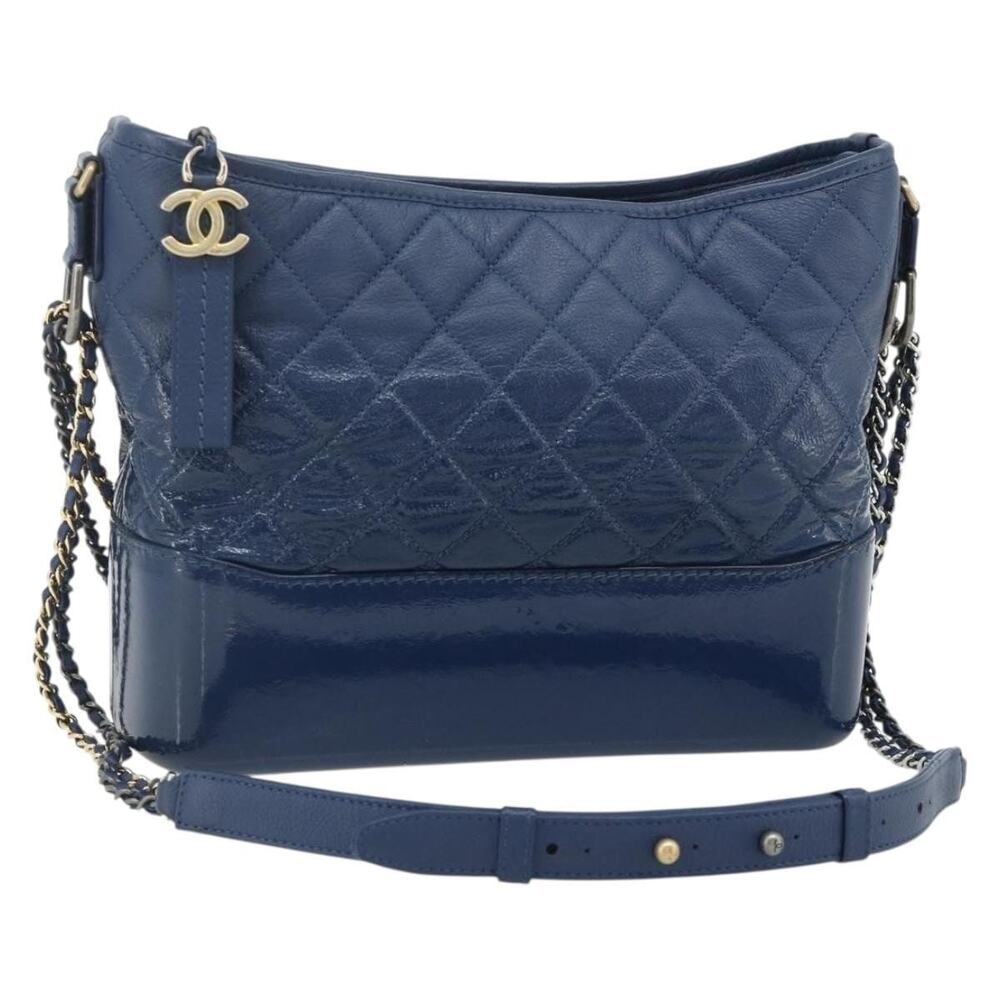 Chanel Chain Gabriel De Bag Caviar Skin Blue